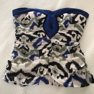 Bebe strapless top